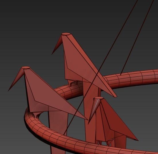 Perch Light Branch Grande 3D model_3