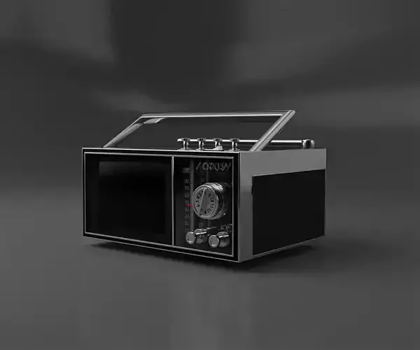 SONY TV CROWN RADIO RETRO