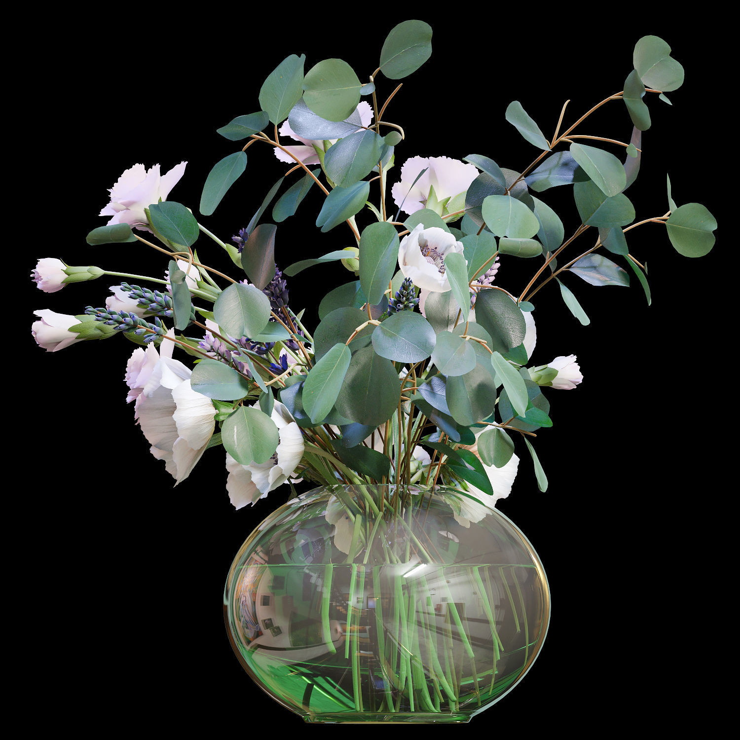 Bouquet 05 3D model_3