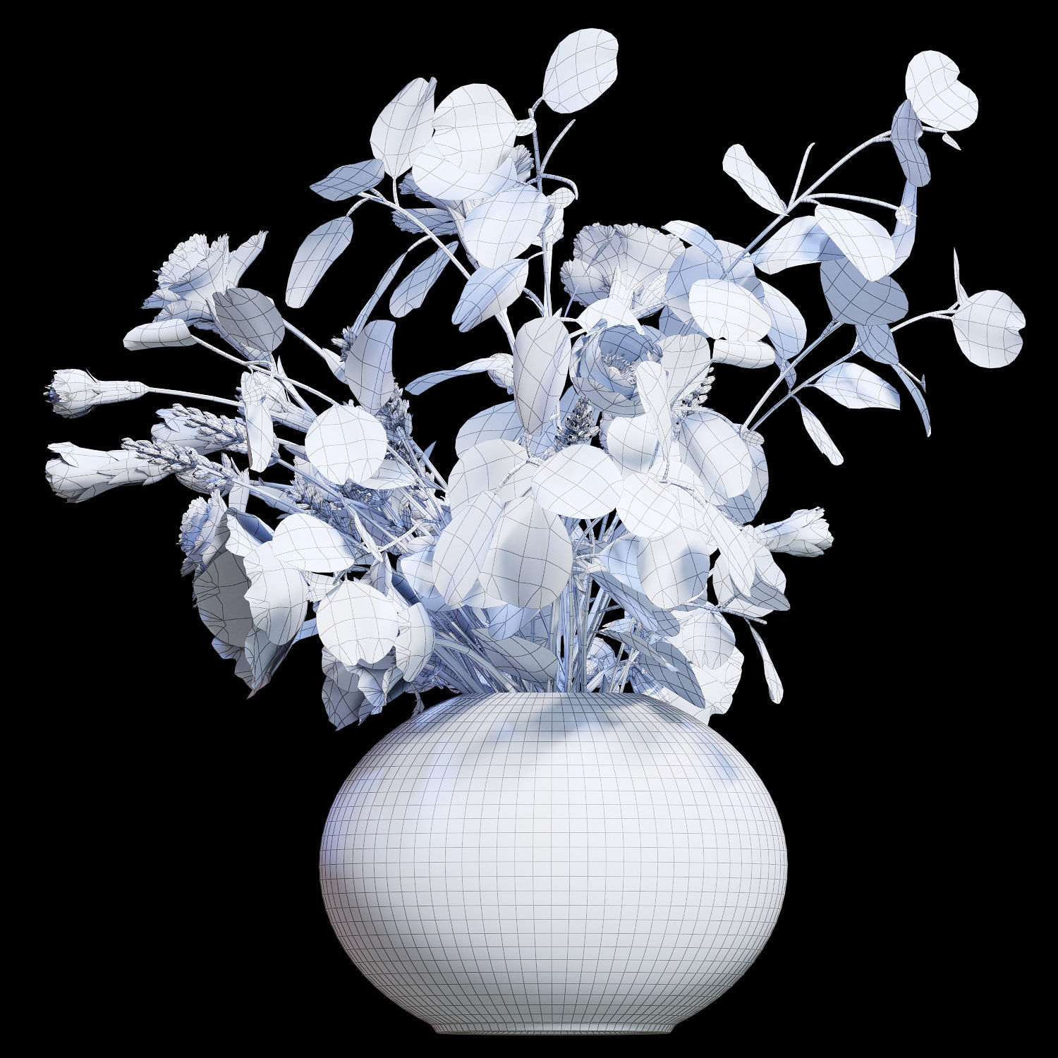 Bouquet 05 3D model_6