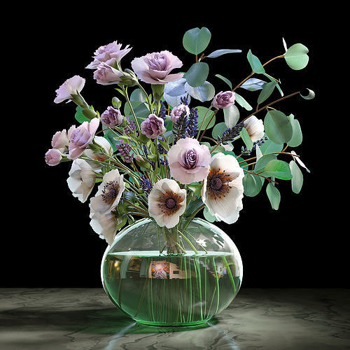 Bouquet 05 3D model
