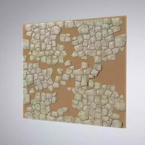 Rock Tiles 3D model