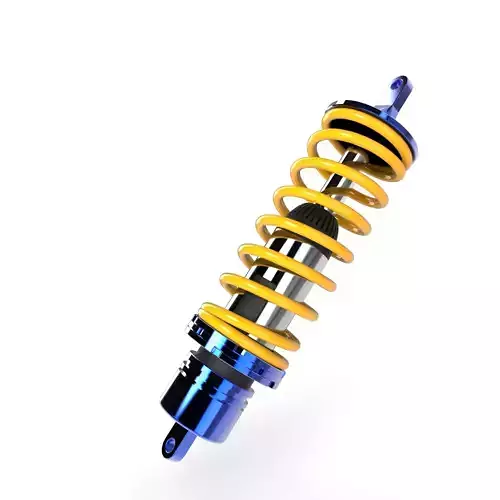SHOCK ABSORBER Low-poly 3D model