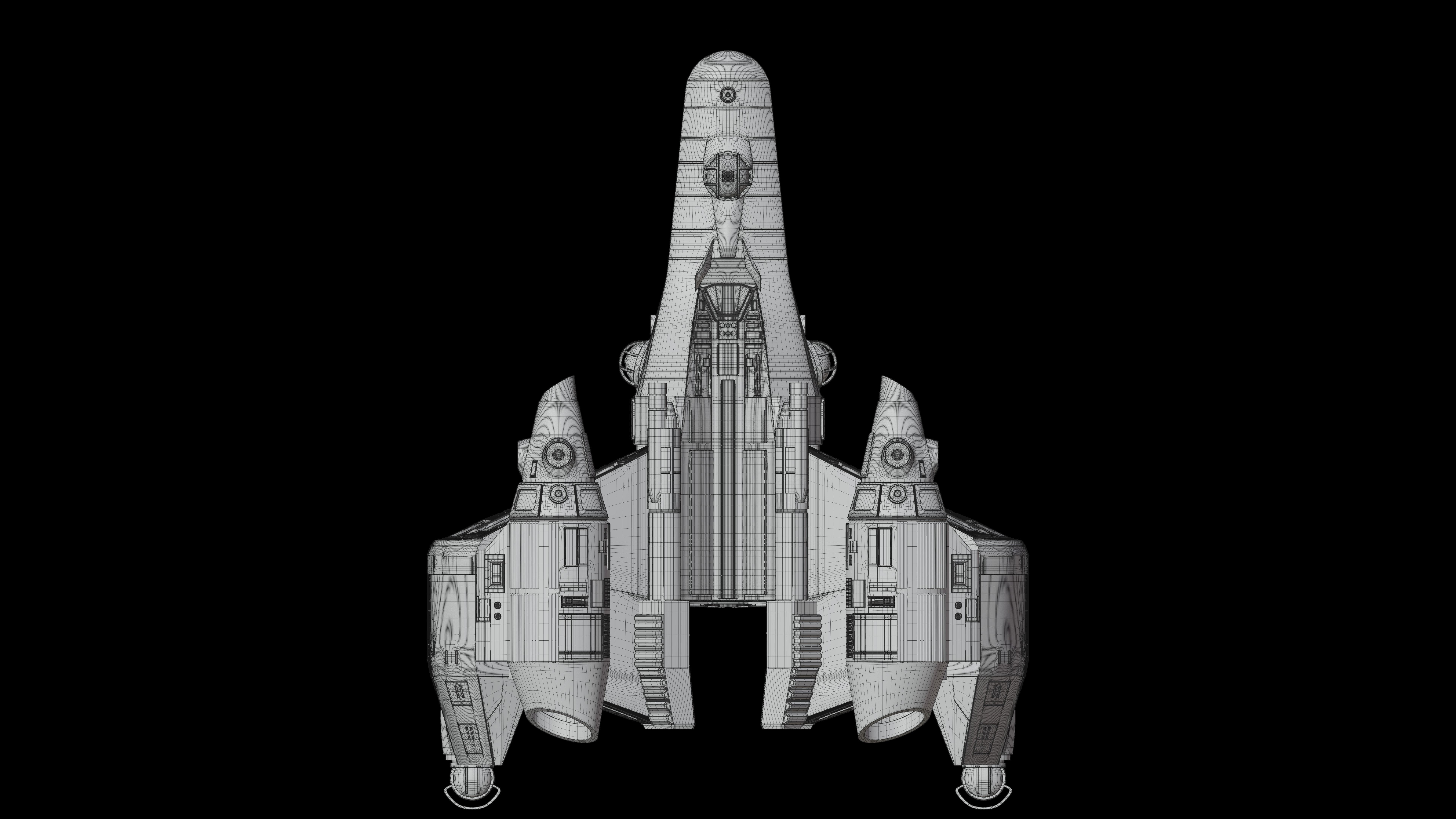 Gunstar Toy from The Last Starfighter for 3D printing 3D print model_5