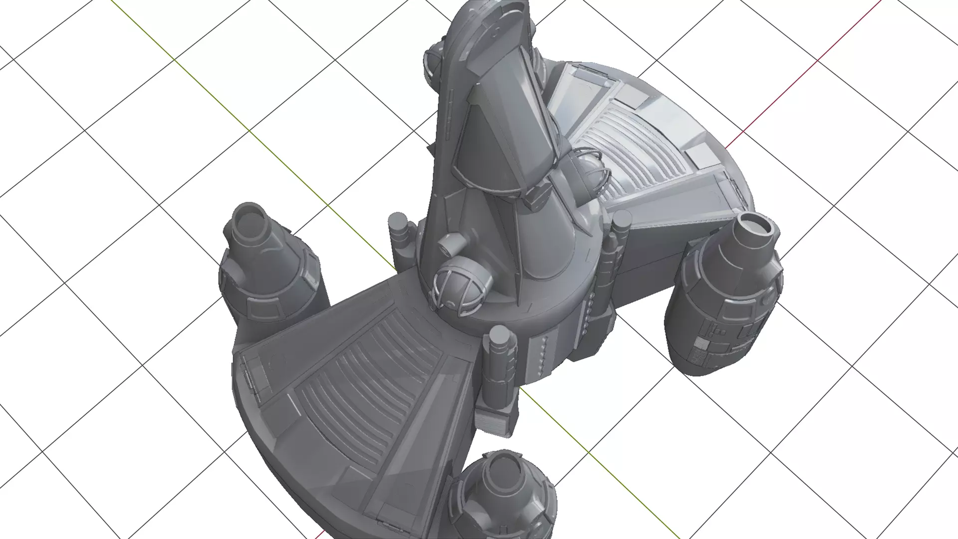 Gunstar Toy from The Last Starfighter for 3D printing 3D print model_0