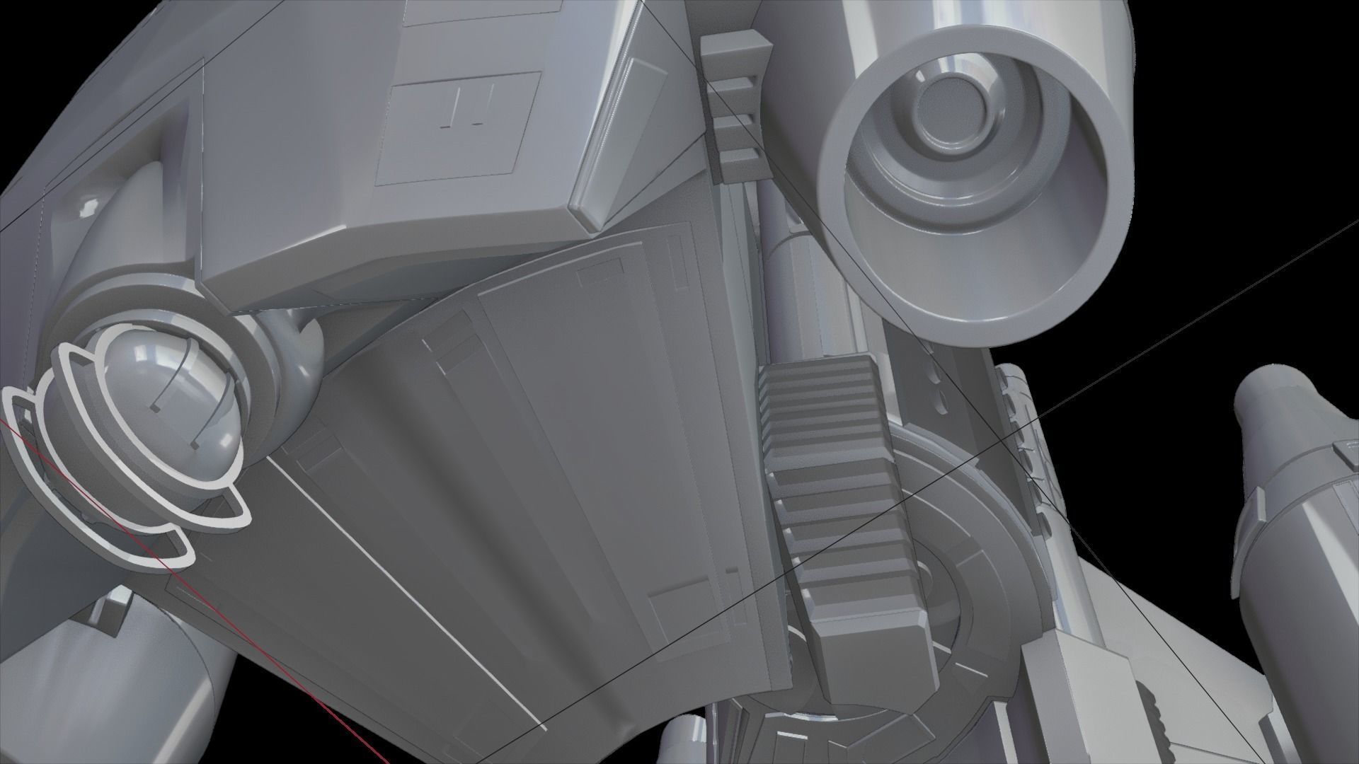 Gunstar Toy from The Last Starfighter for 3D printing 3D print model_9