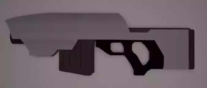 Laser blaster 3D print model