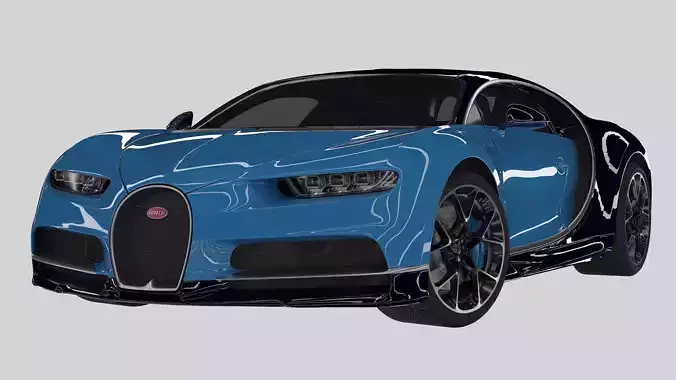2018 Bugatti Chiron - Simple Interior
