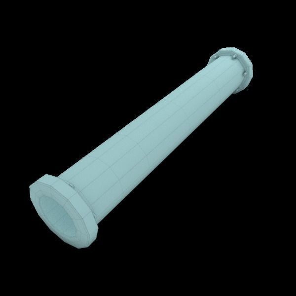 Industrial Pipes Low-poly 3D model_10