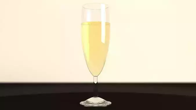 GLASS---Champagne glass of champagne