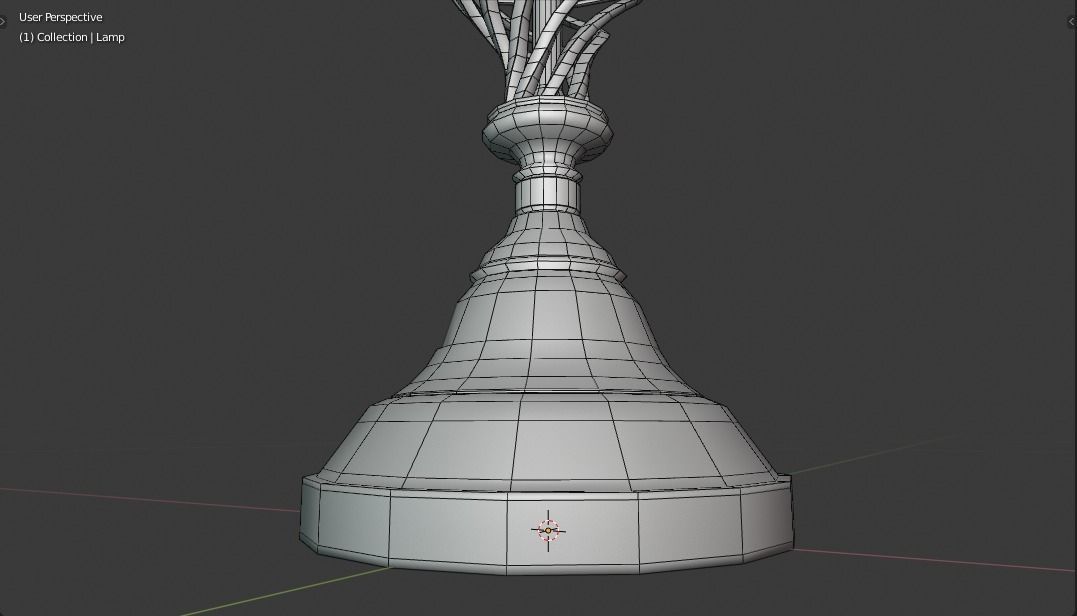 High-quality 3D Bedroom Table Lamp - PBR Model 3D model_15