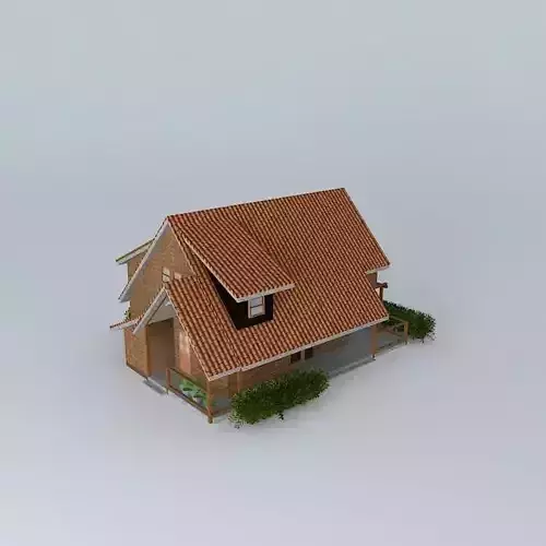 Lovely resort 3D model