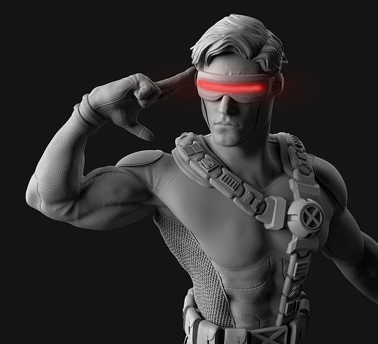 Cyclops  X-Men 3D print model