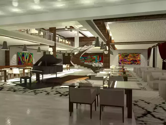 Restaurant of a Five Star Hotel 