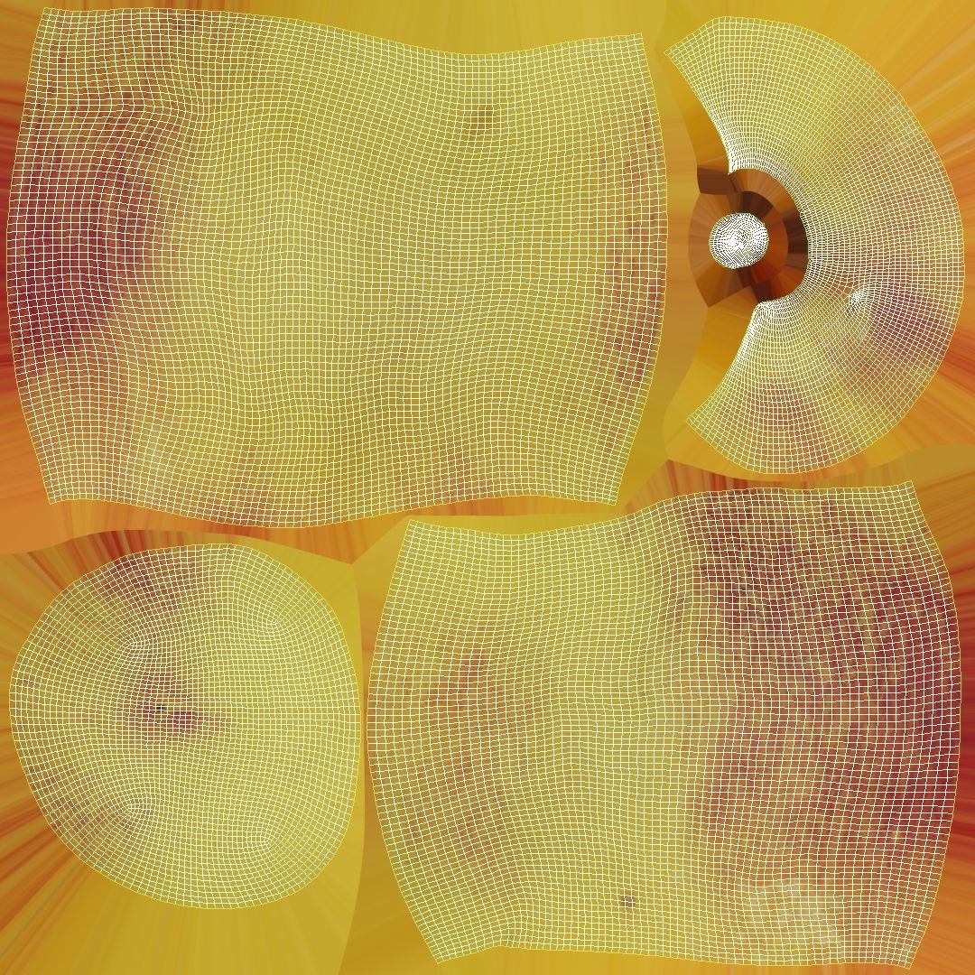 Nectarines pack Midpoly 3D model_21