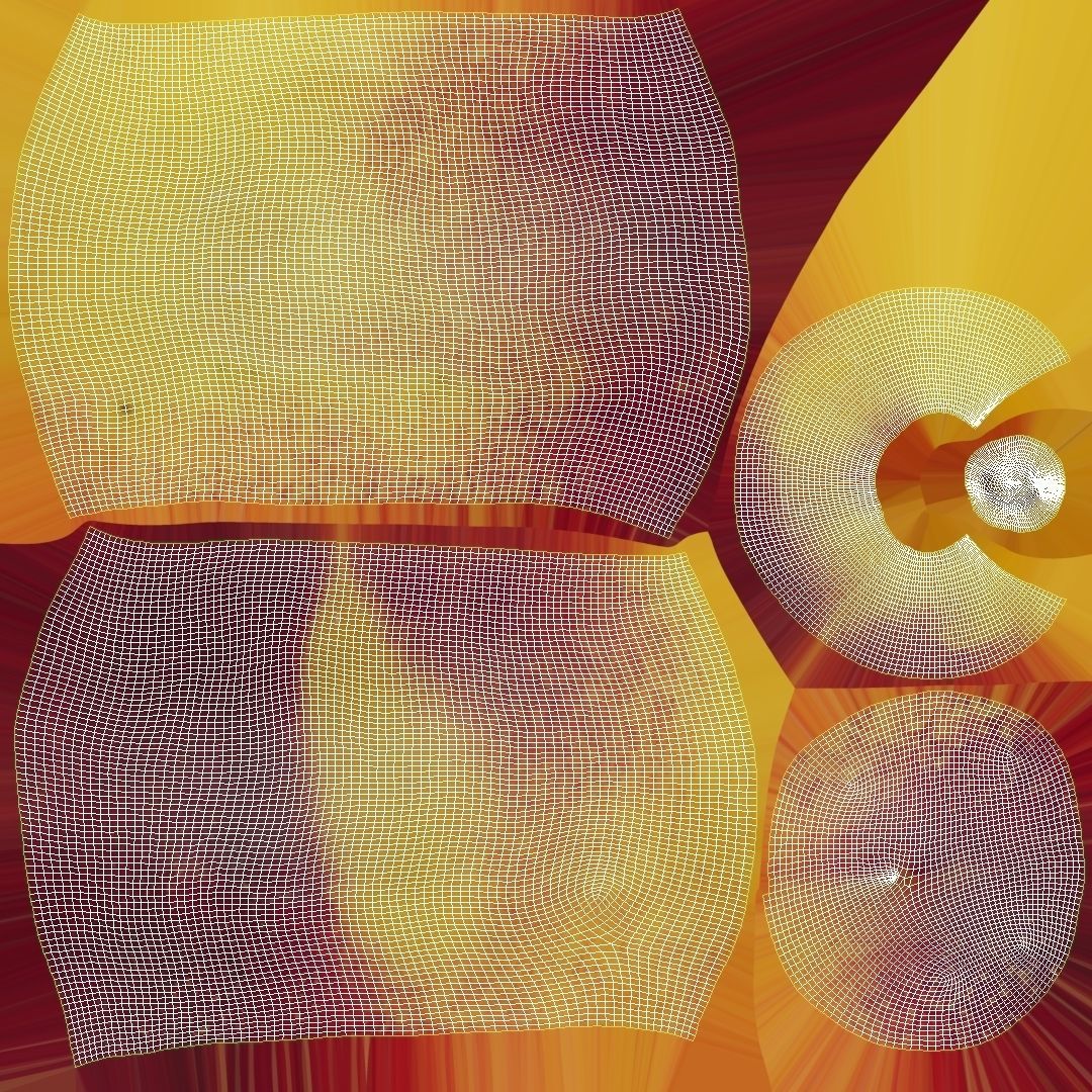 Nectarines pack Midpoly 3D model_22