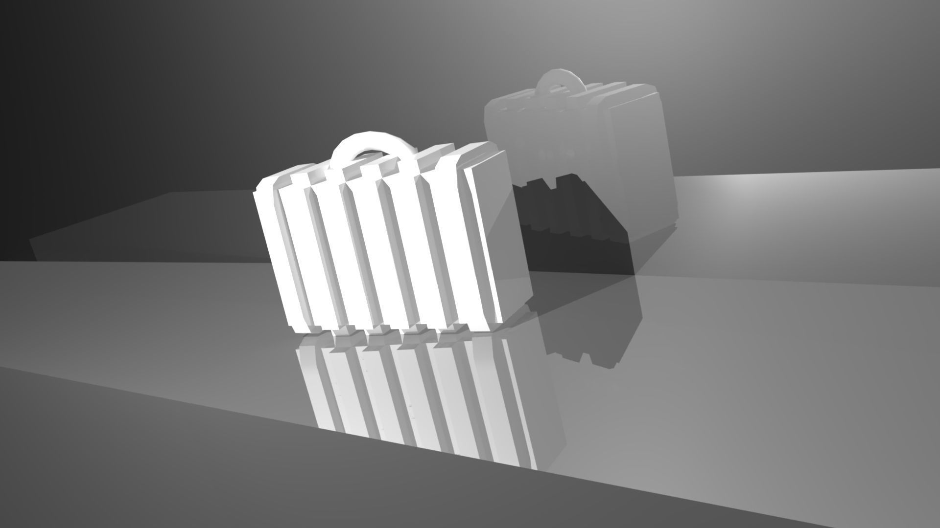 Business Brief-Case 3D model_2