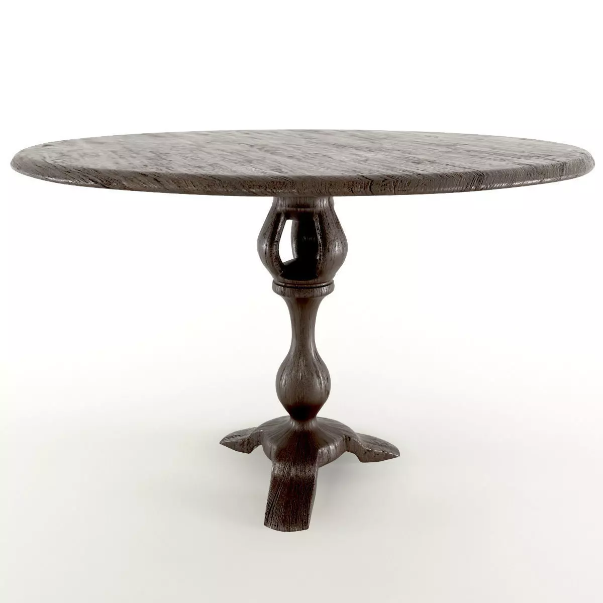 Table ring Low-poly 3D model_0