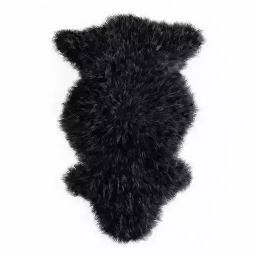 Bedside Sheepskin Rug 04