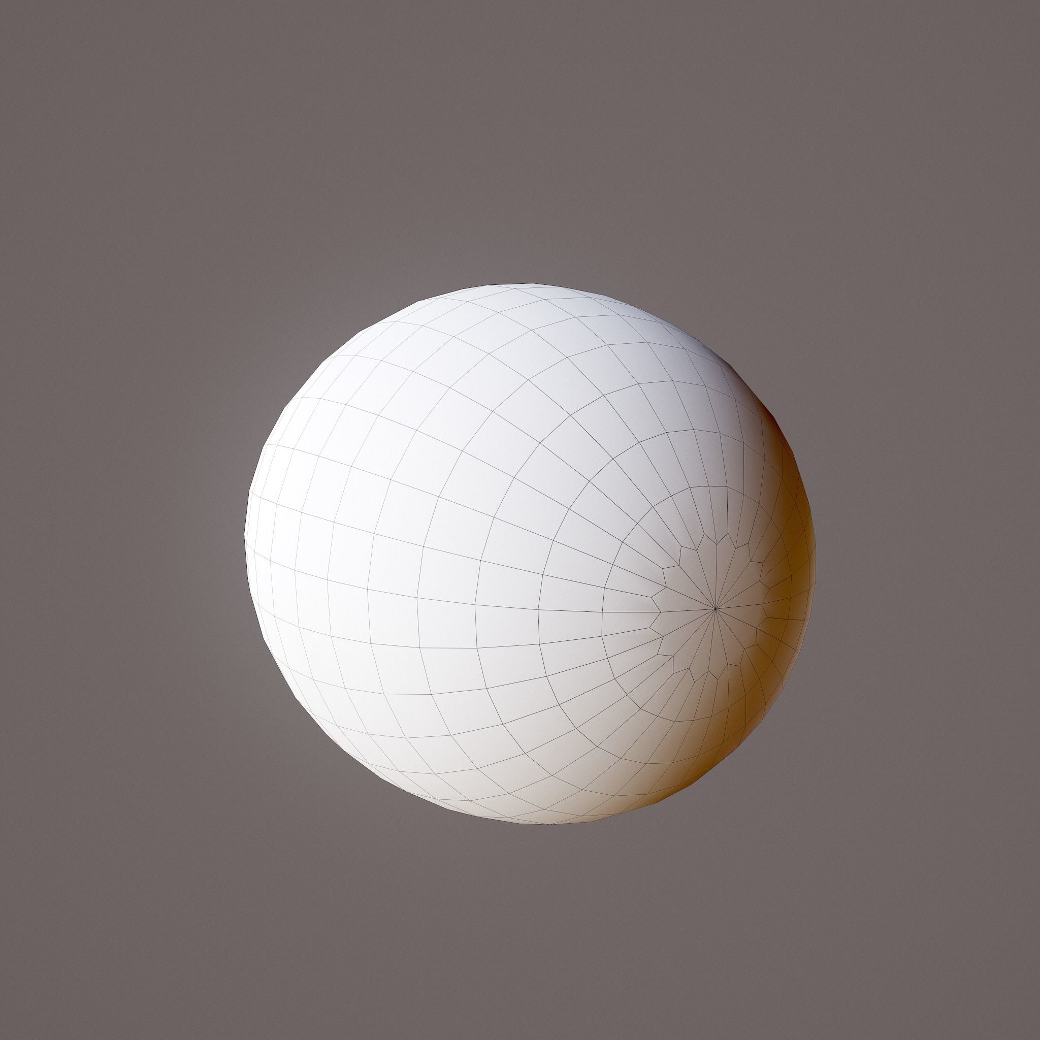 Brown Egg Free low-poly 3D model_13