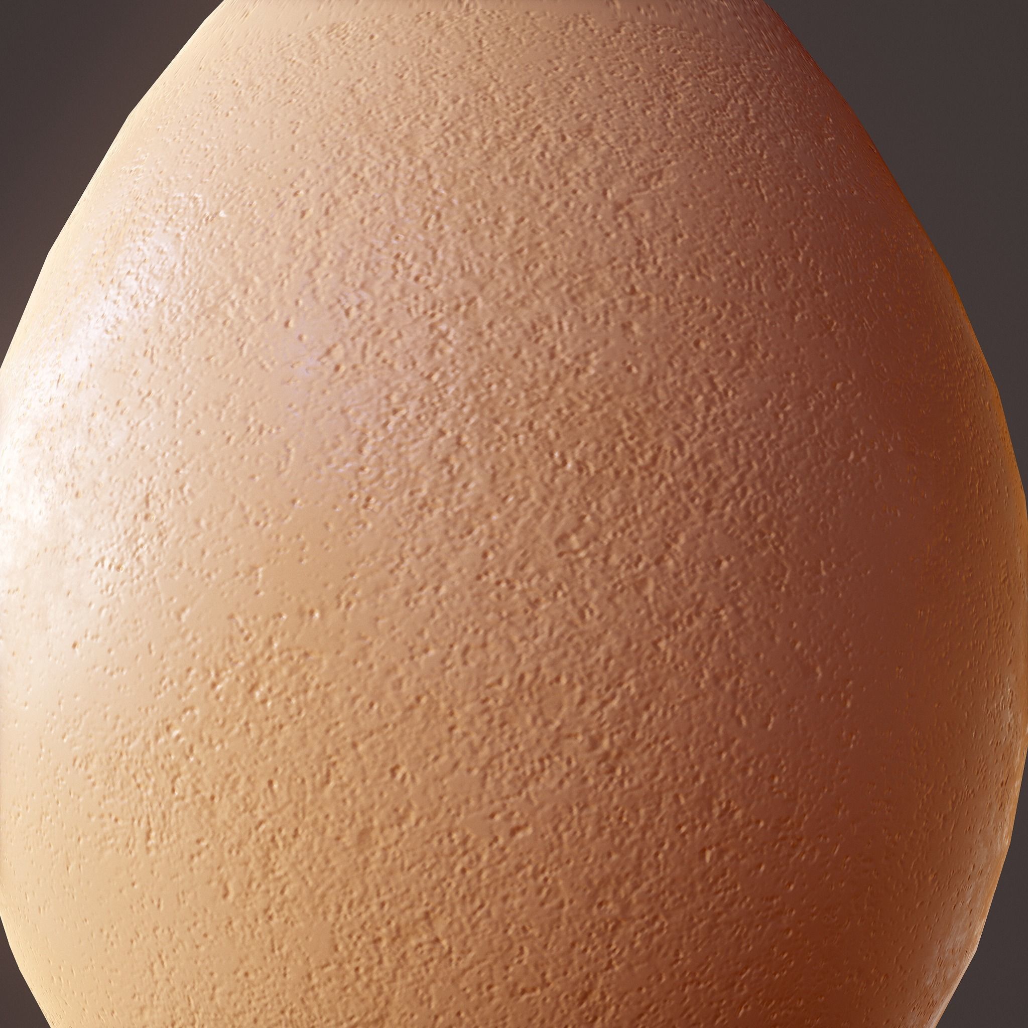 Brown Egg Free low-poly 3D model_10
