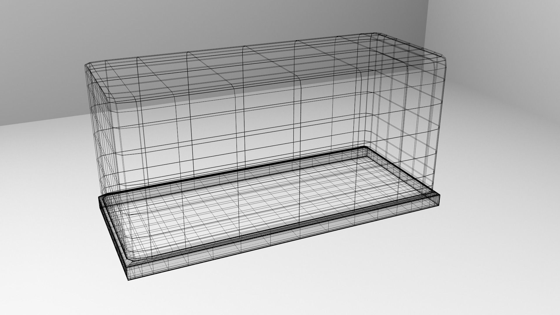 Acrylic Case 3D model_4