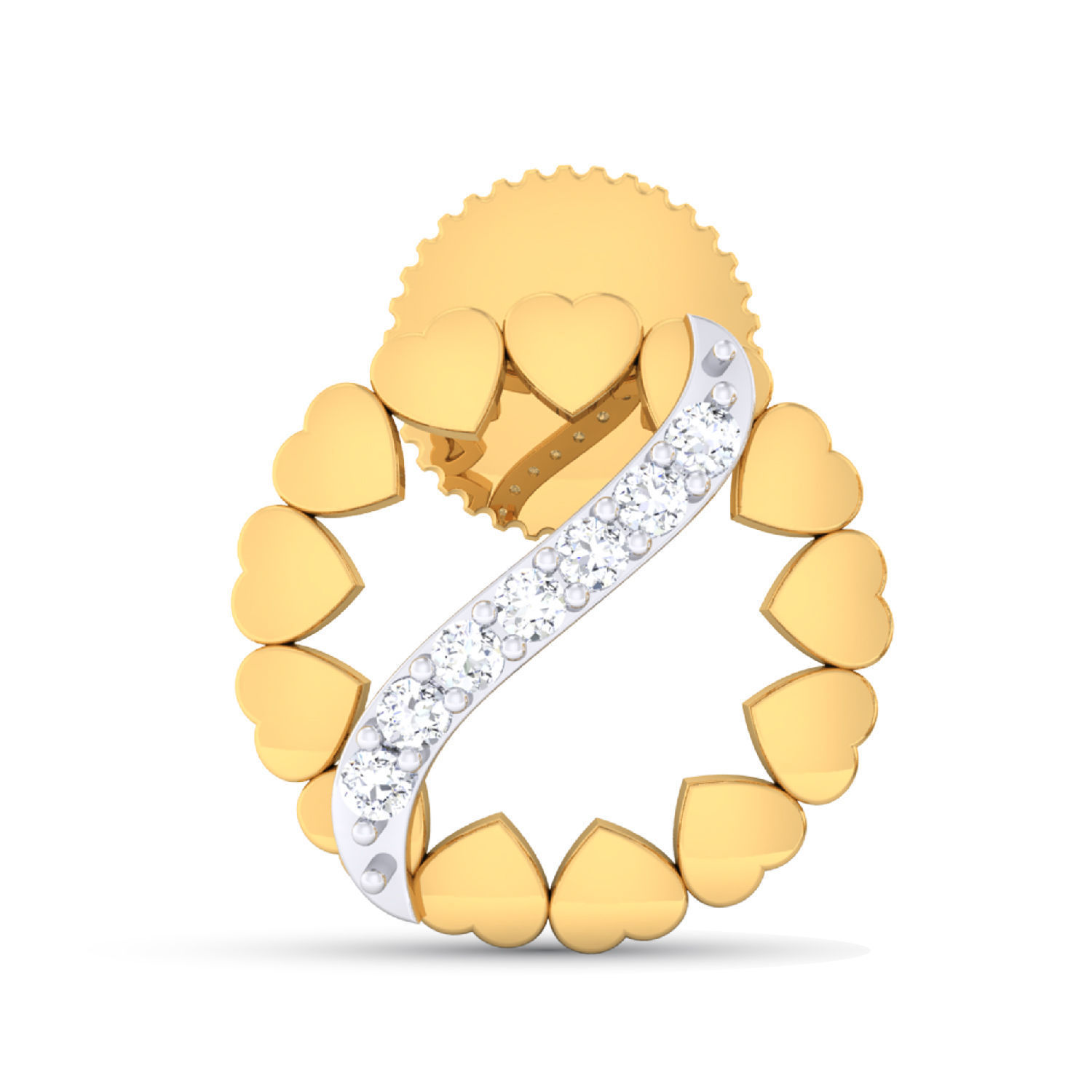 Women pendant-earrings set 3dm mgx render detail 3D print model 3D print model_2