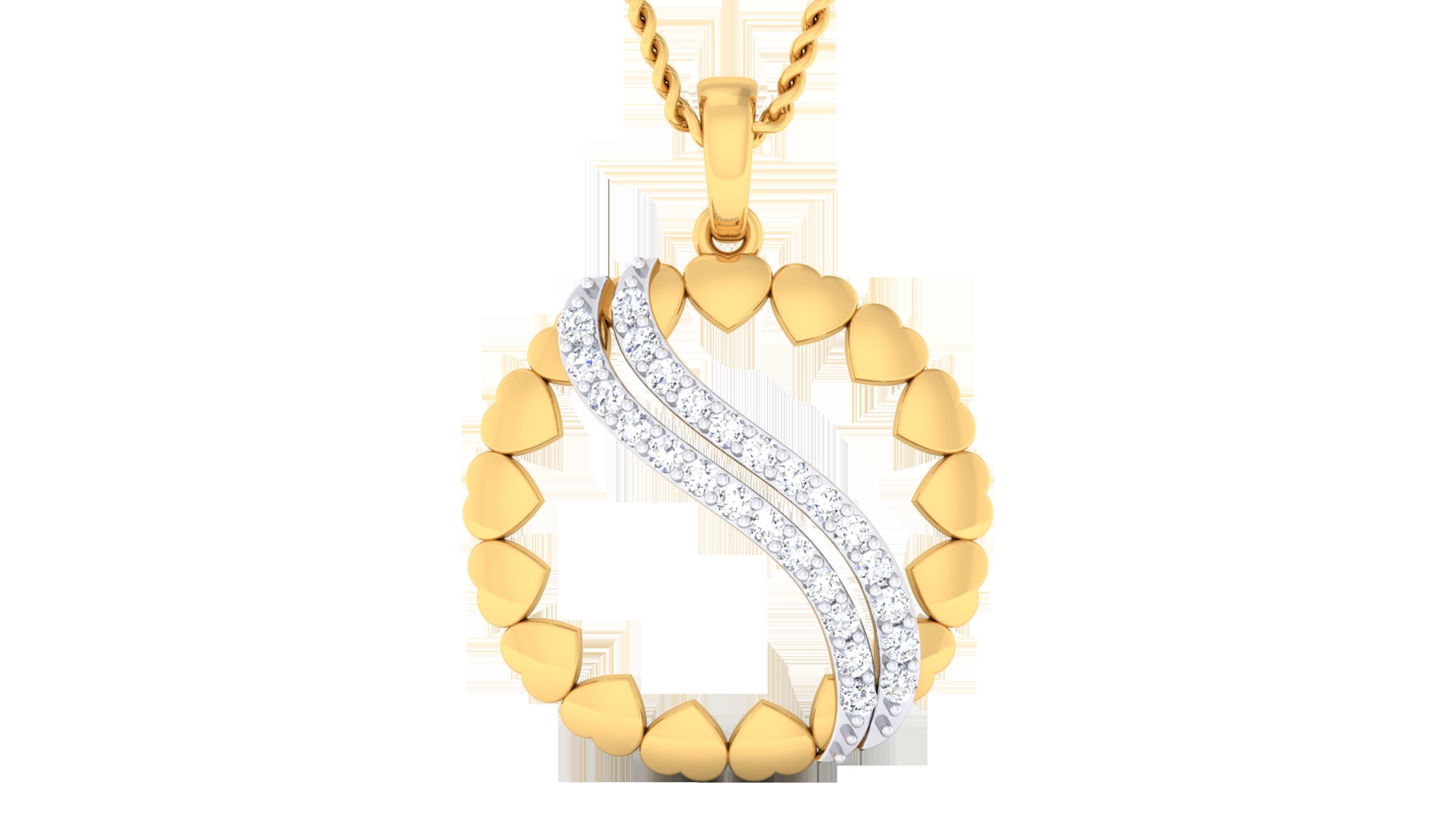 Women pendant-earrings set 3dm mgx render detail 3D print model 3D print model_7