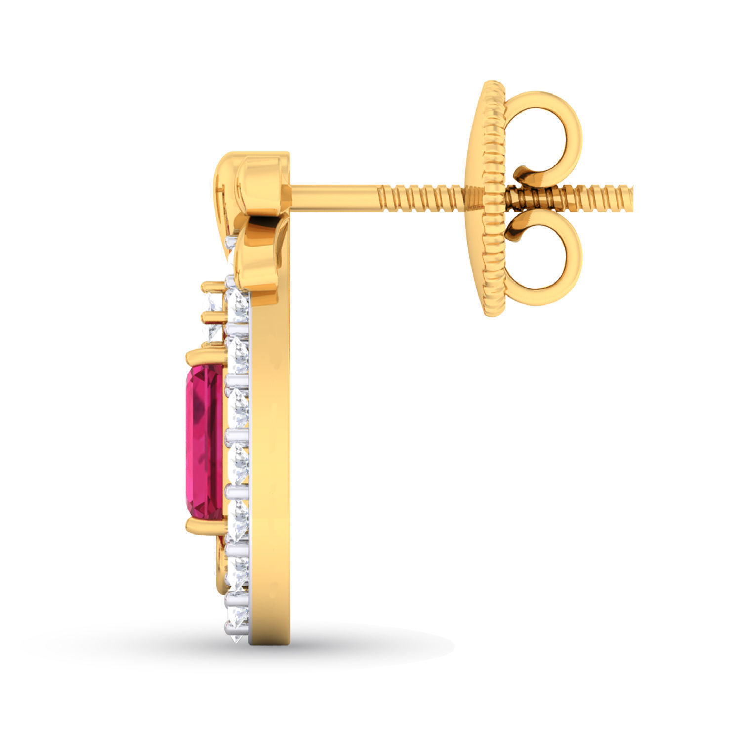 Women pendant-earrings set 3dm mgx render detail 3D print model 3D print model_3