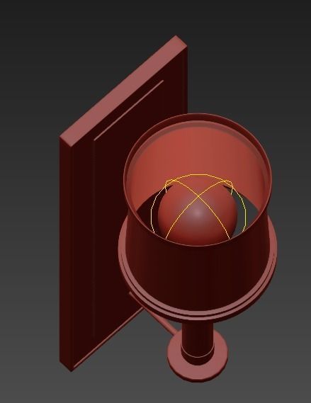 Hudson Valley Lighting Collins 3D model_1