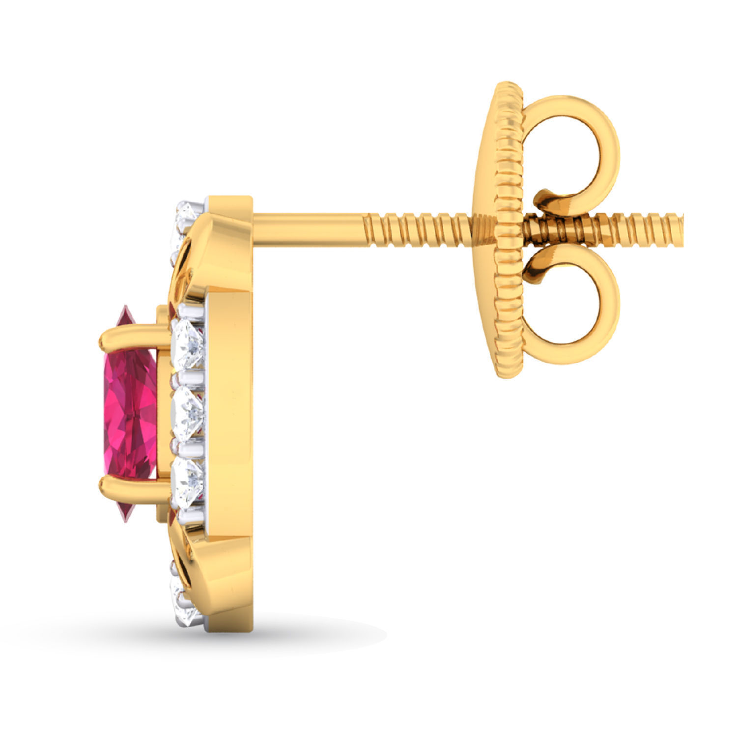 Women pendant-earrings set 3dm mgx render detail 3D print model 3D print model_3