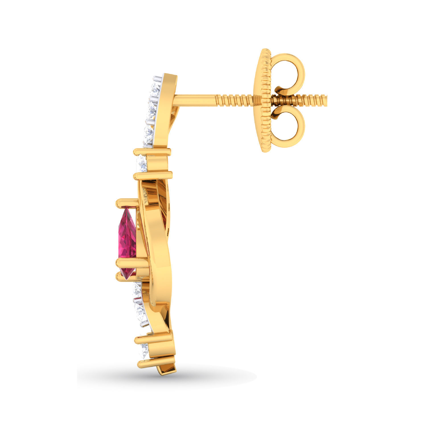 Women pendant-earrings set 3dm mgx render detail 3D print model 3D print model_3