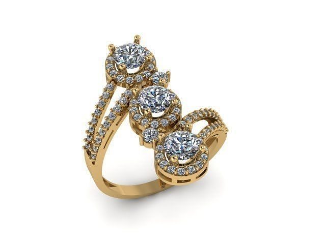 DIAMOND RING 1 3D print model