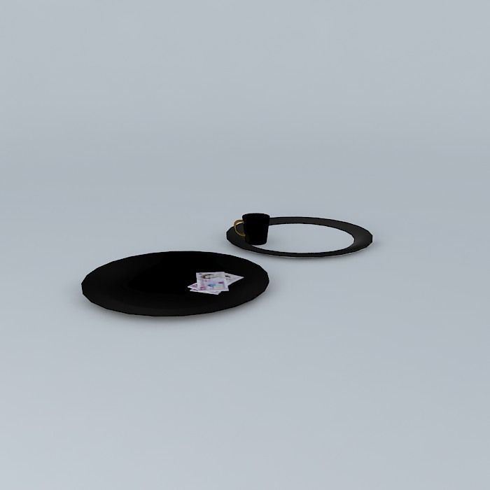 Tea trays Free 3D model_2