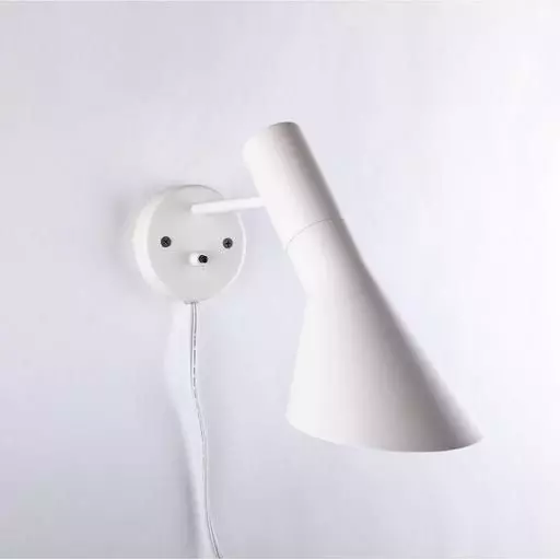 Mid Century Modern Reproduction AJ Wall Sconce White Inspired 3D model