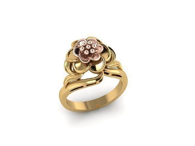 FLOWERING RINGS 3D print model