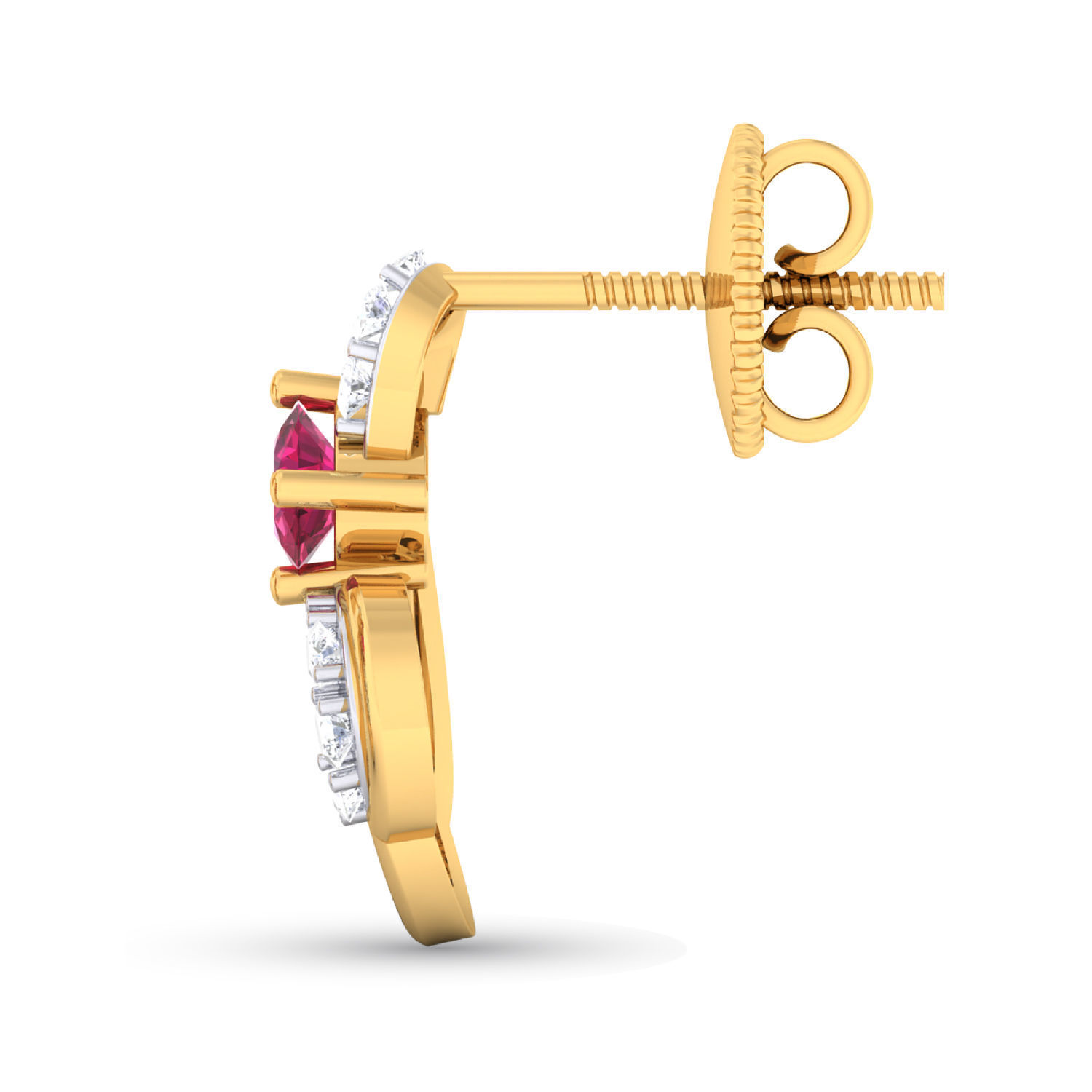 Women pendant-earrings set 3dm mgx render detail 3D print model 3D print model_4