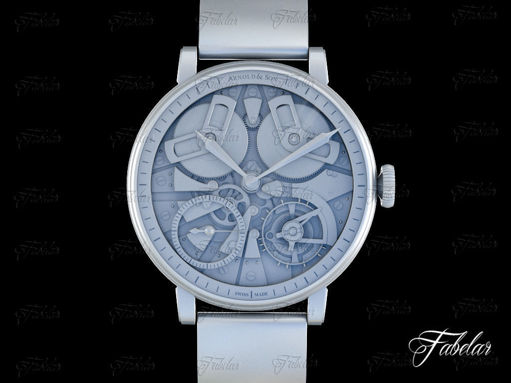 Watch mechanism 3D model_9