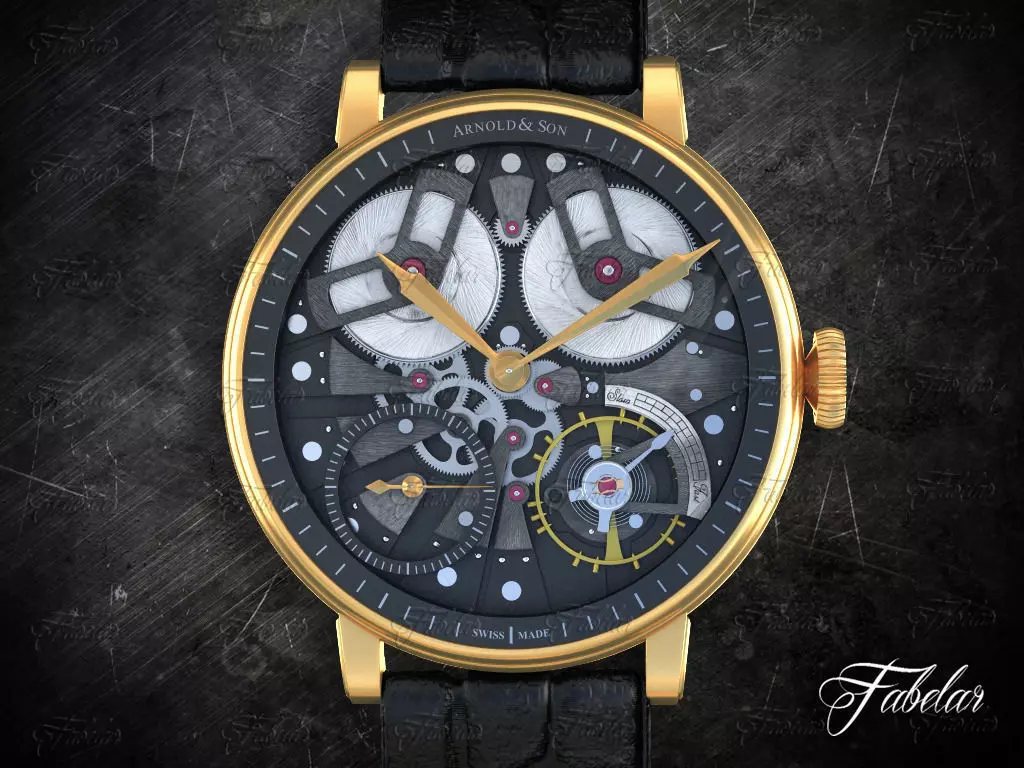 Watch mechanism 3D model_0