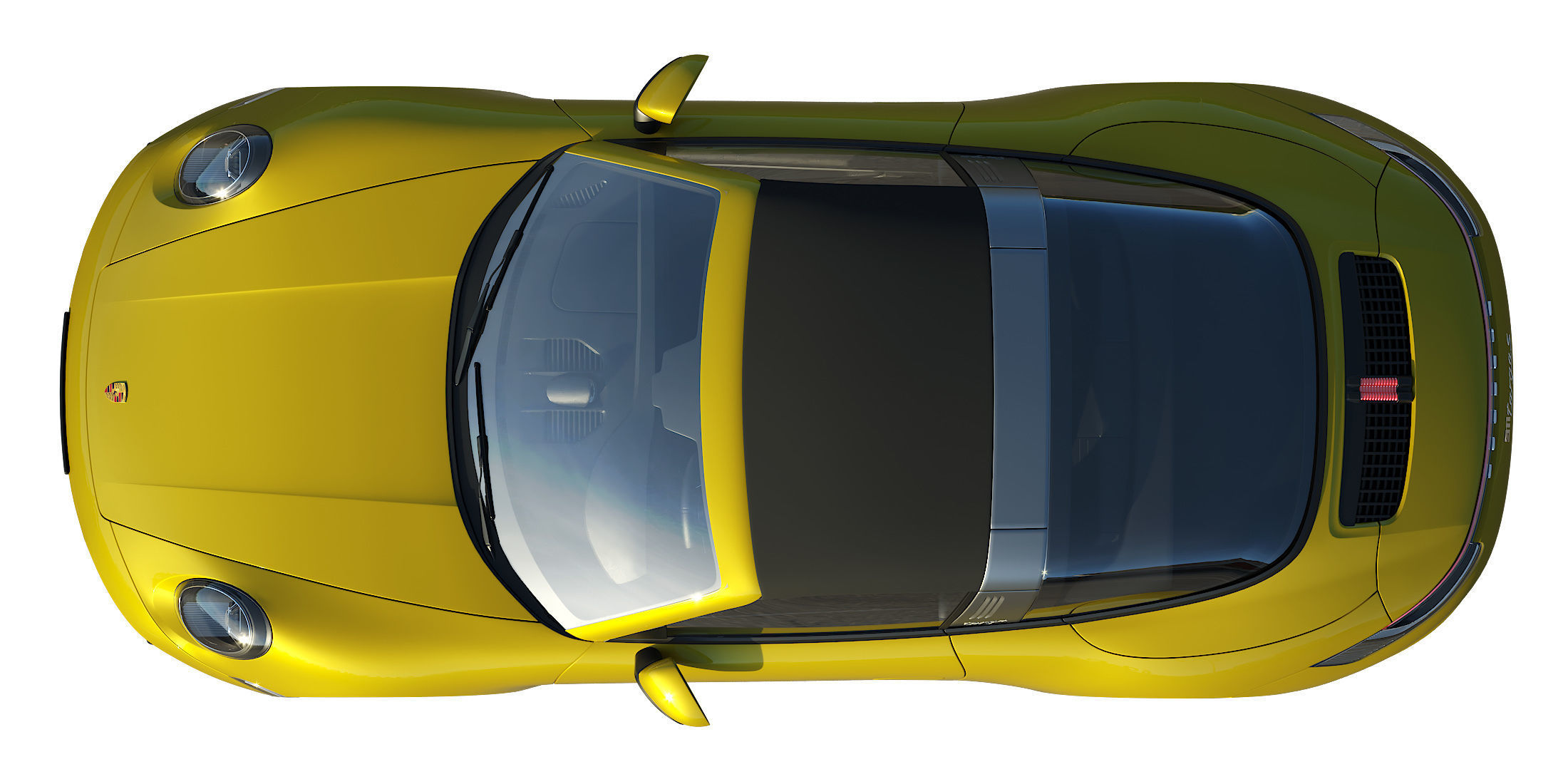 Porsche 911 Targa 2019 3D model_14