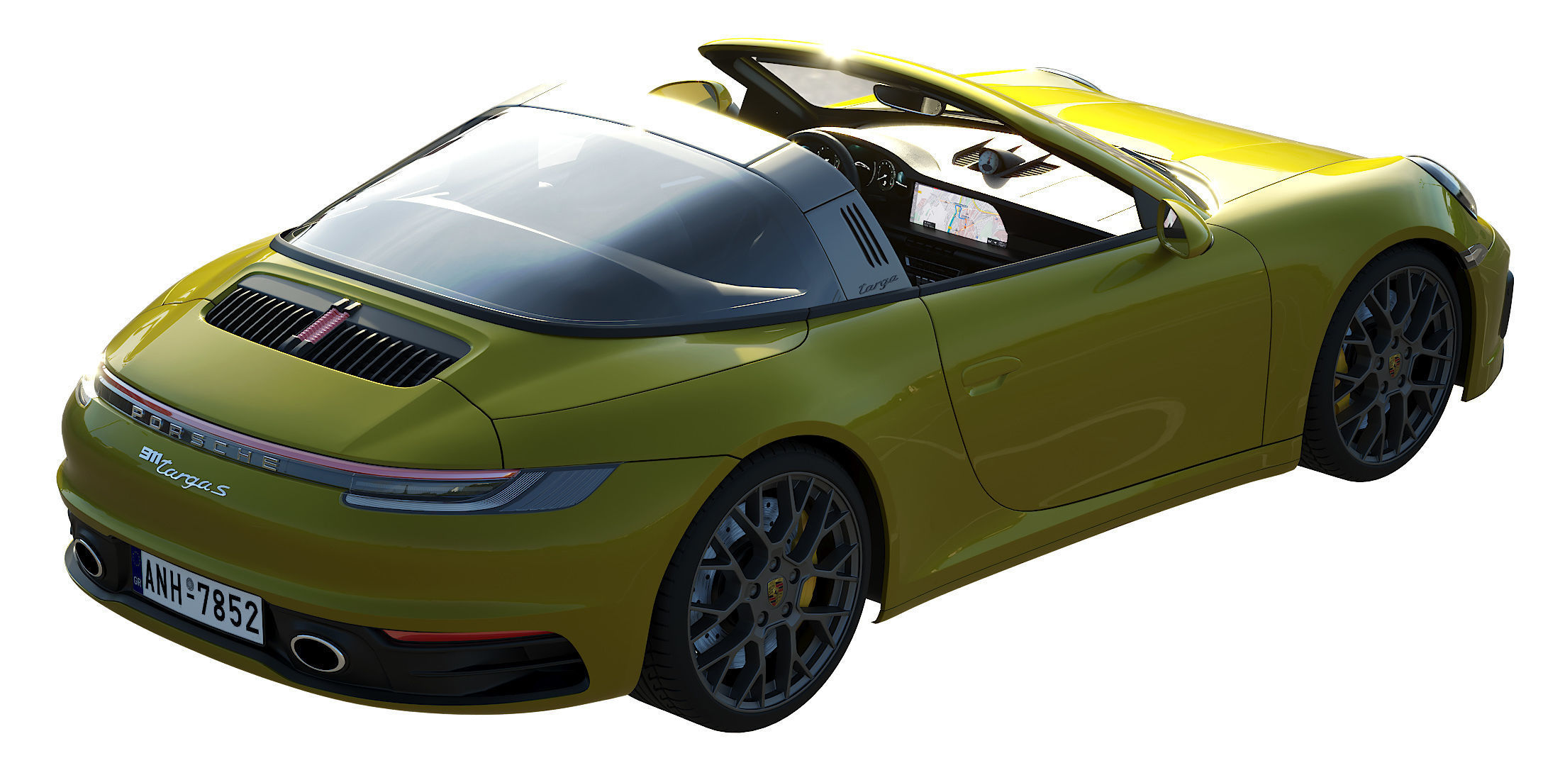 Porsche 911 Targa 2019 3D model_15