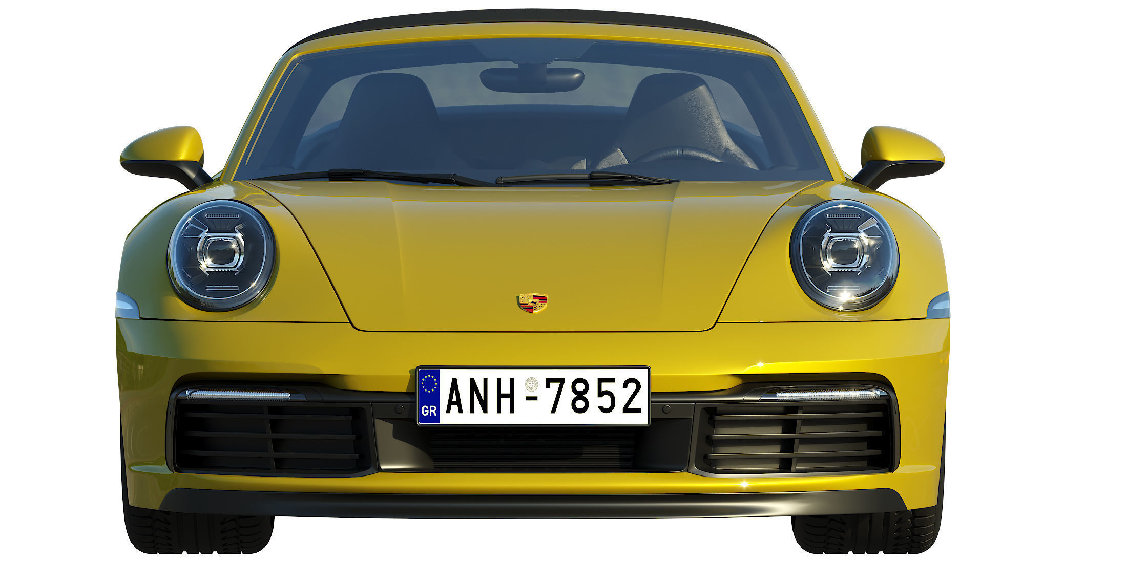 Porsche 911 Targa 2019 3D model_11