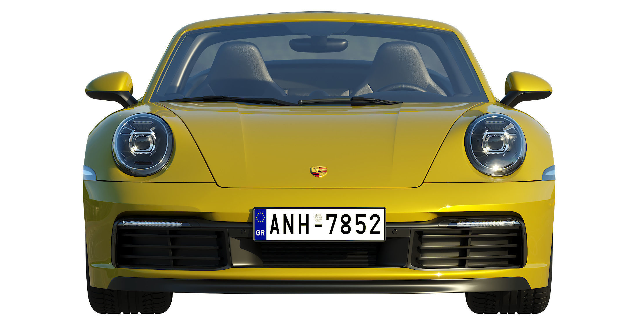 Porsche 911 Targa 2019 3D model_12
