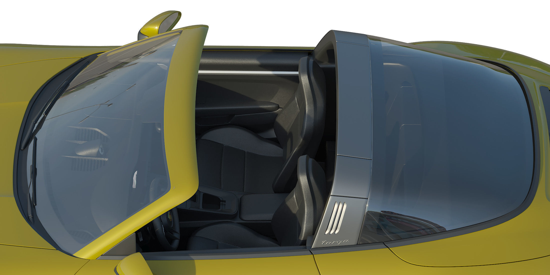 Porsche 911 Targa 2019 3D model_17