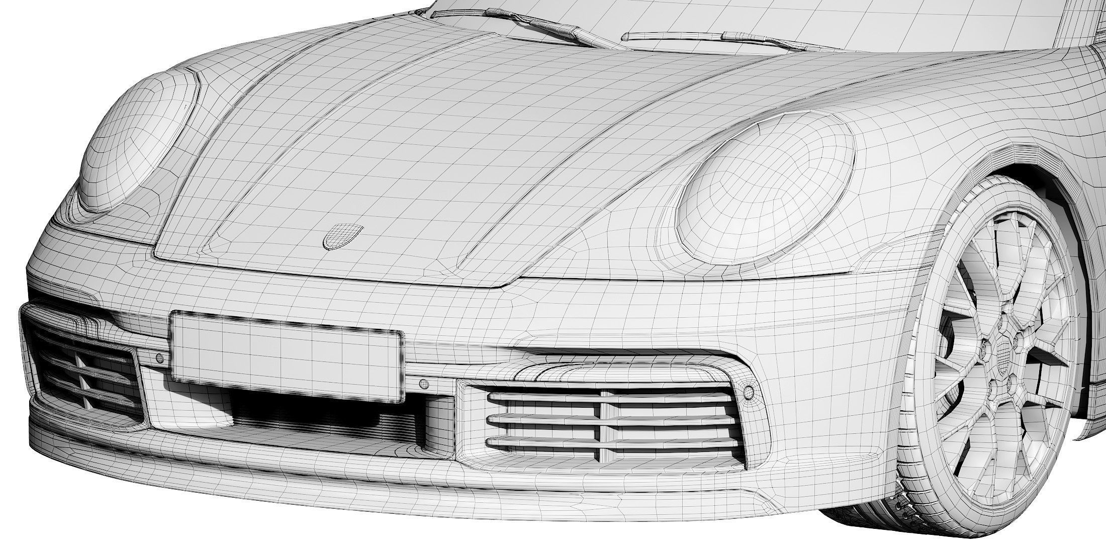 Porsche 911 Targa 2019 3D model_28