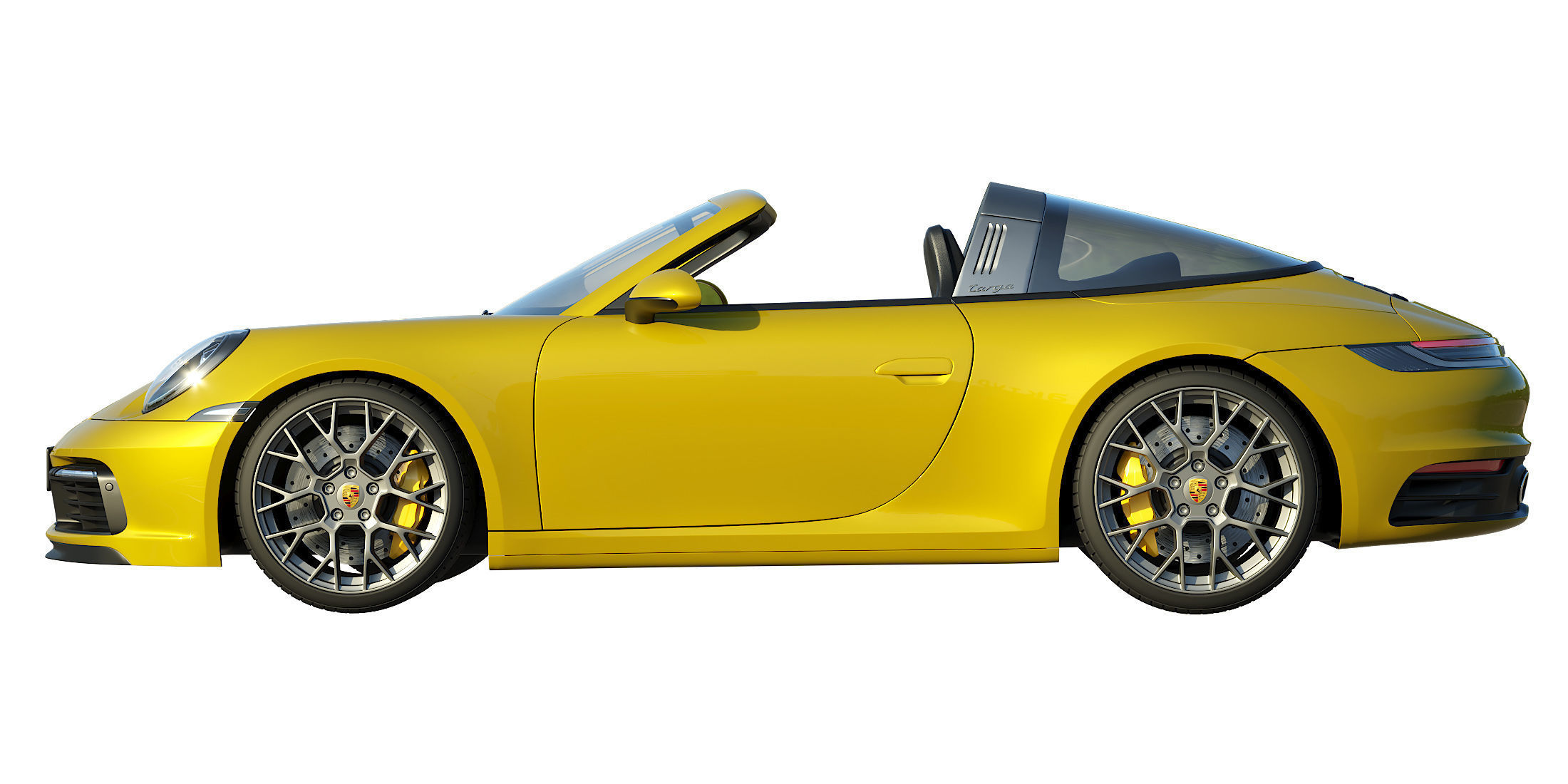 Porsche 911 Targa 2019 3D model_9