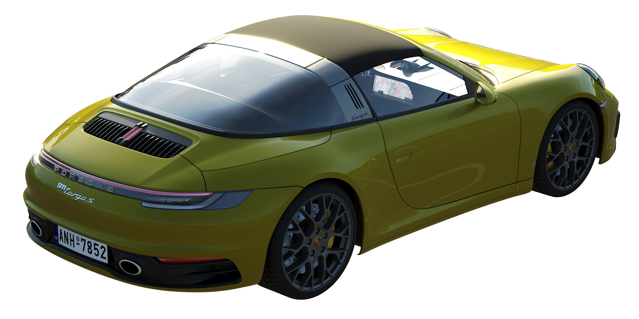 Porsche 911 Targa 2019 3D model_16