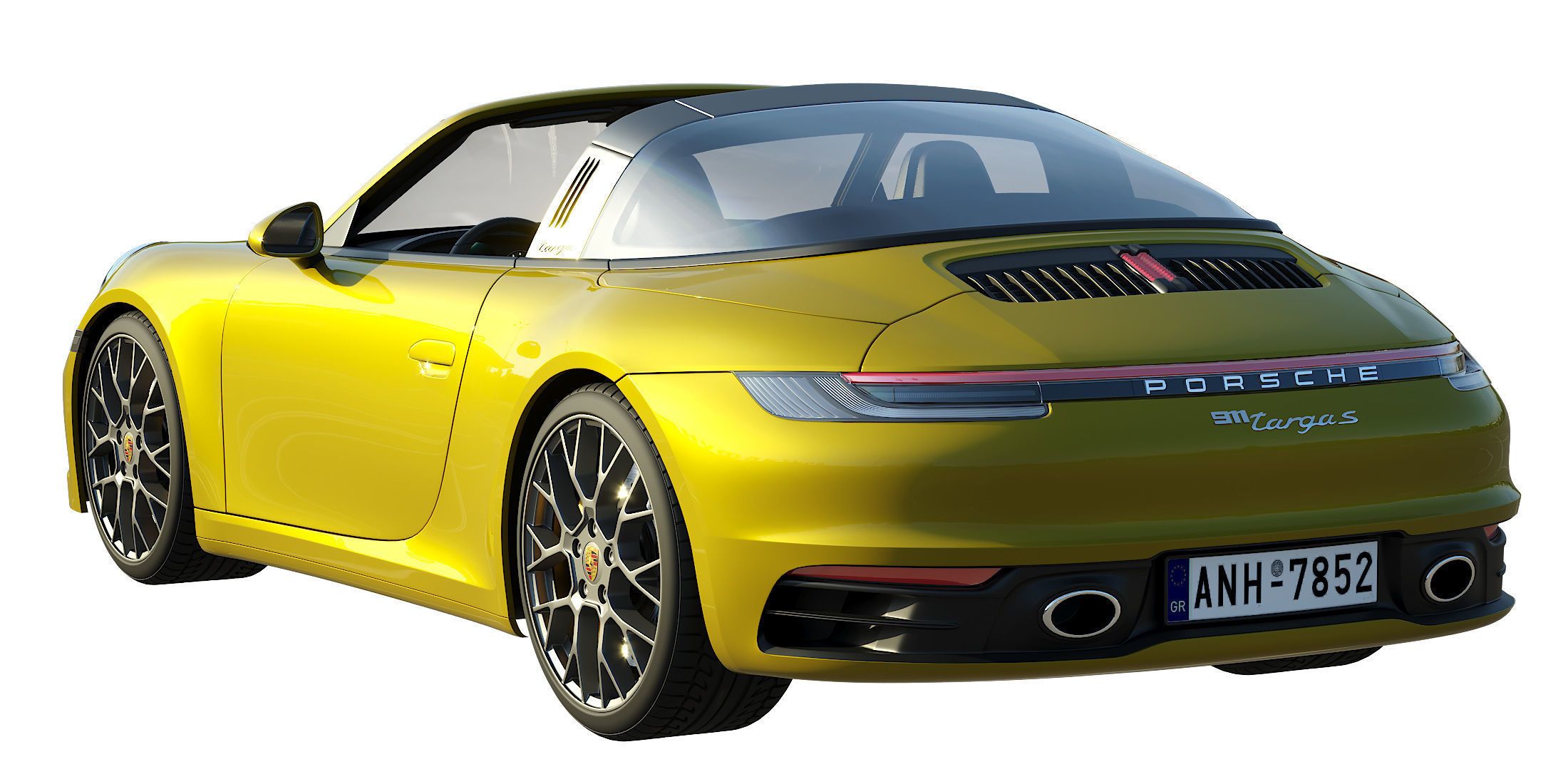 Porsche 911 Targa 2019 3D model_5