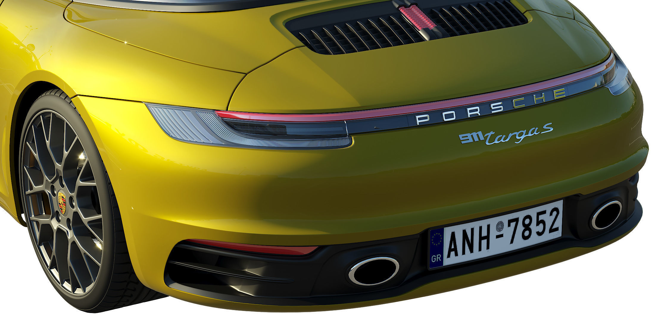 Porsche 911 Targa 2019 3D model_6