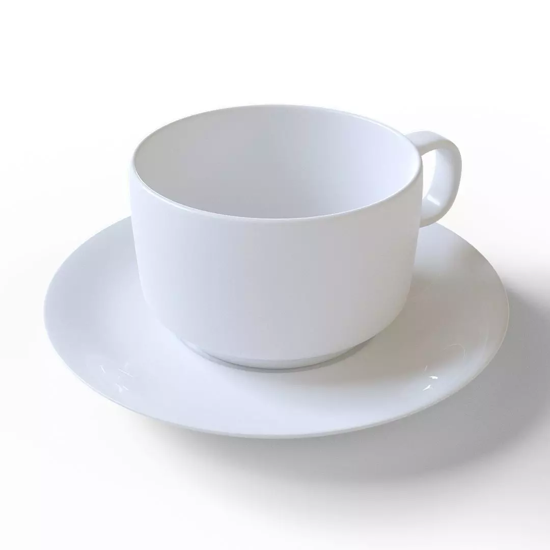 Coffee cup Free low-poly 3D model
